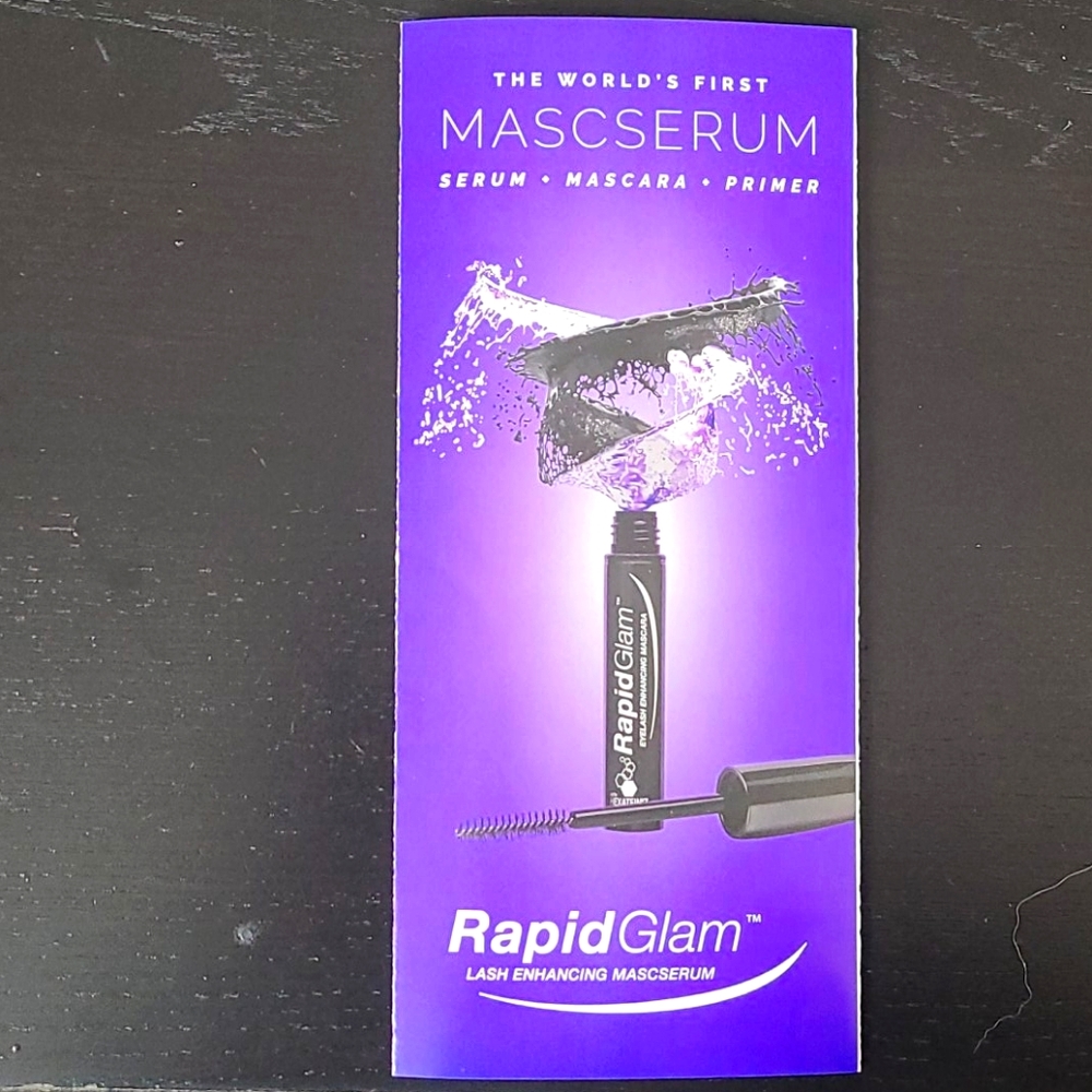 Rapid Glam Lash Enhancing Mascserum. New, No Box.